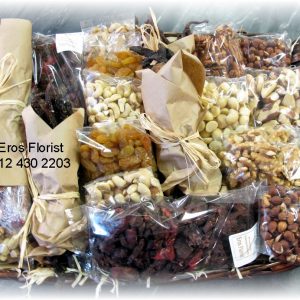biltong, wors and nut hamper