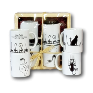 cat mug set