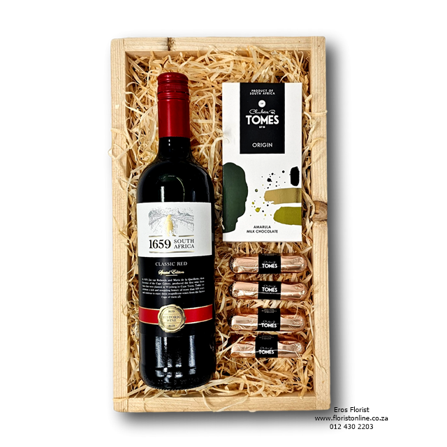 Red Wine & Chocolate Box - Image 2