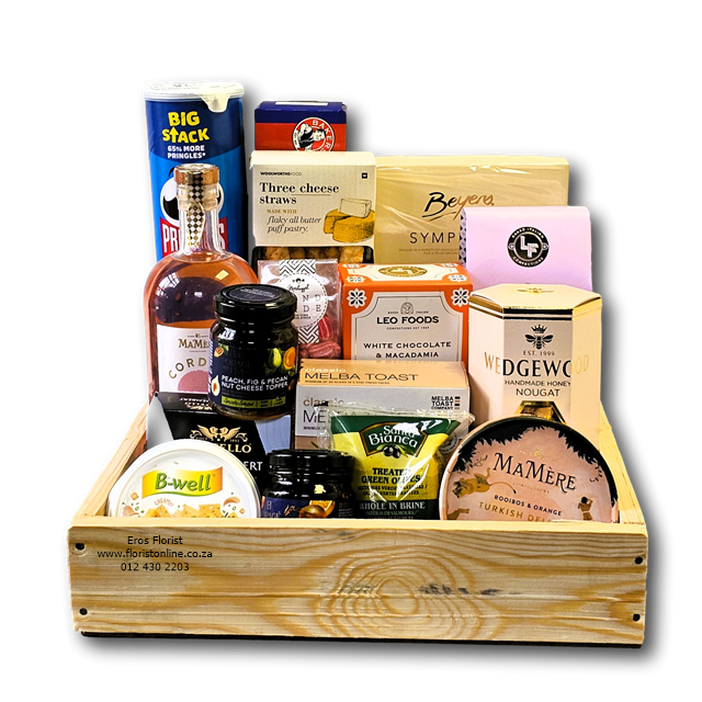 non alcohol executive hamper Eros Florist