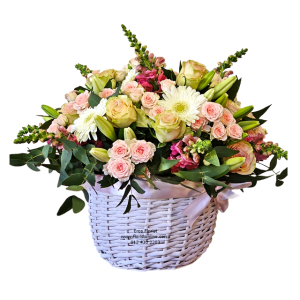 Contemporary Flower Basket