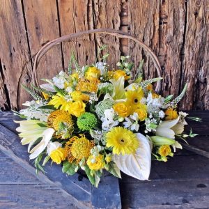 Modern Grouped Flower Basket