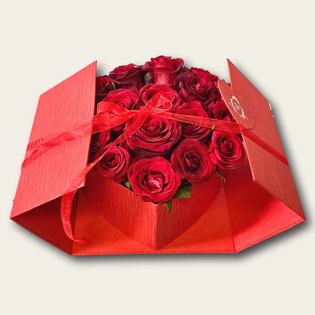 Secret Heart filled with Roses