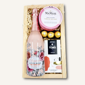 Annabelle Rosé Chocolate Gift Crate