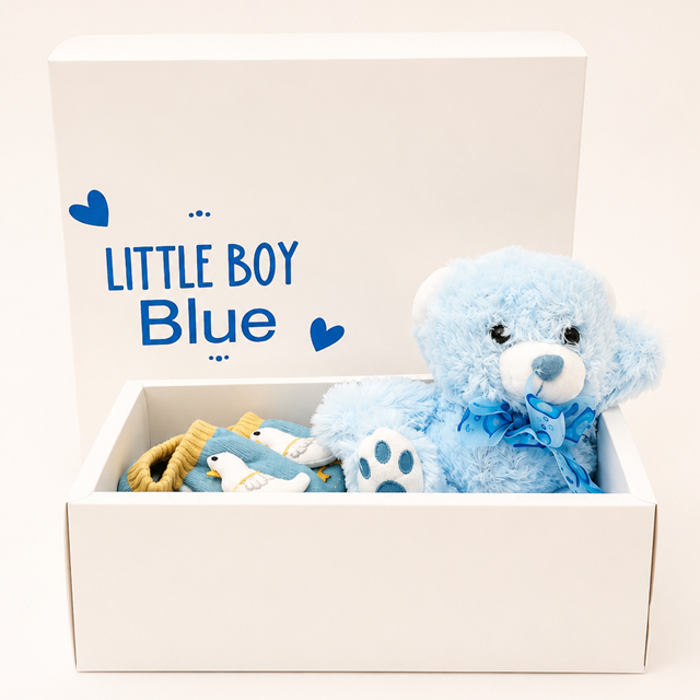 Little Blue Bundle – Baby Gift Box - Image 2