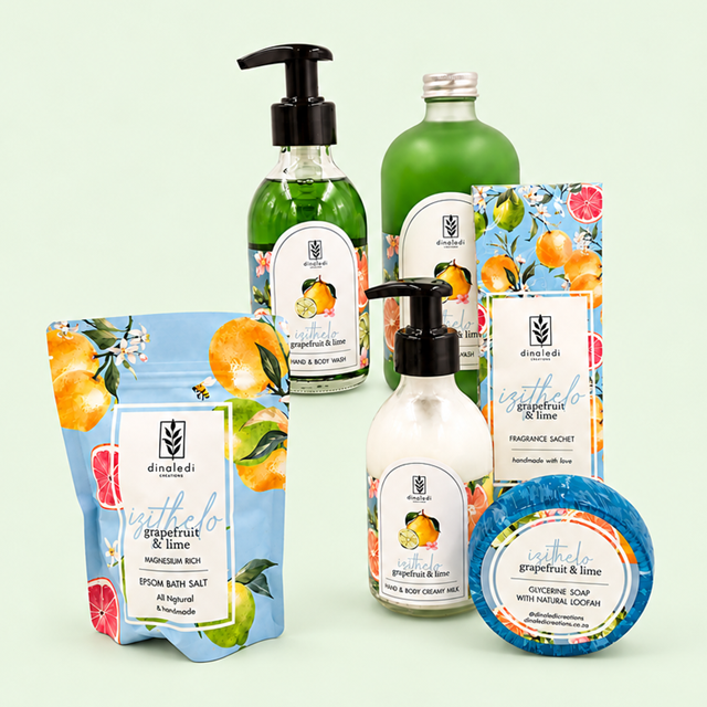 Discover our Botanical Bath & Body Crate, beautifully presented in a wooden gift crate and available in four signature fragrances. Includes bath salts, body wash, body cream, soap and a fragrance sachet. Same-day delivery is available in Pretoria.